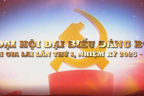 TUYÊN TRUYỀN ĐẠI HỘI ĐẠI BIỂU ĐẢNG BỘ TỈNH GIA LAI, LẦN THỨ I, NHIỆM KỲ 2025-2030